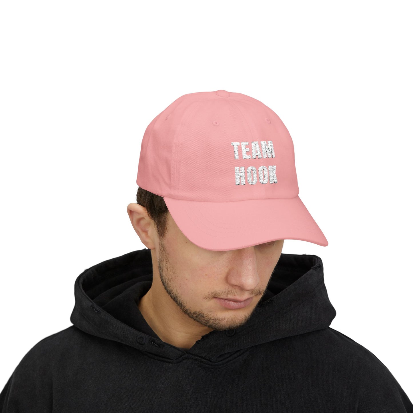 Team Hook Classic Dad Cap - Casual Dad Hat, Golf Hat, Gift for Dads, Summer Accessory, Sports Cap, Everyday Wear