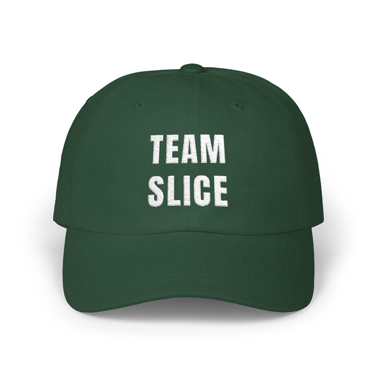 Team Slice Classic Dad Cap - Casual Hat for Dads, Golf Hat, Unisex Cap, Gift for Father's Day, Everyday Wear