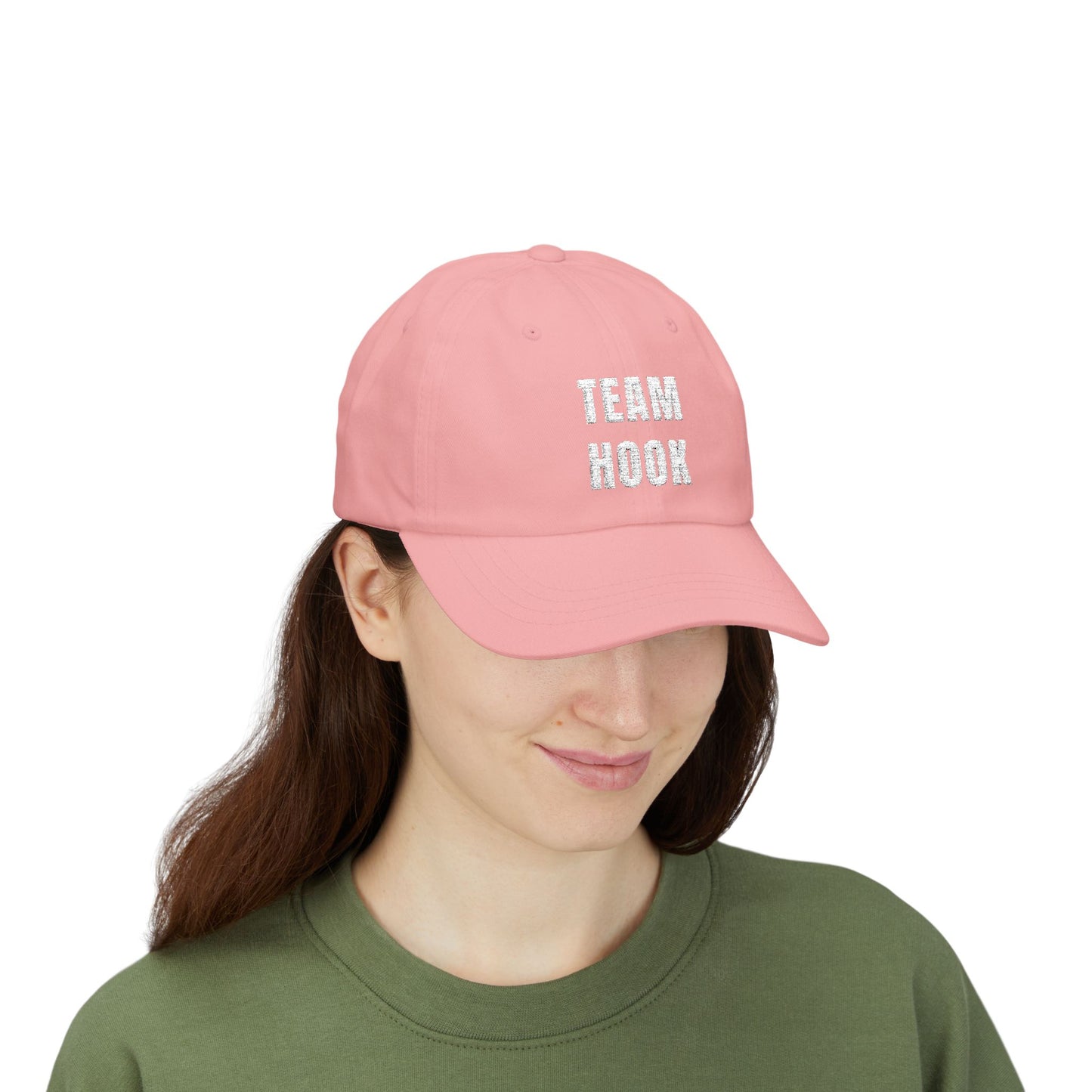 Team Hook Classic Dad Cap - Casual Dad Hat, Golf Hat, Gift for Dads, Summer Accessory, Sports Cap, Everyday Wear